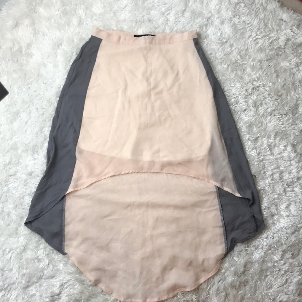 High low skirt